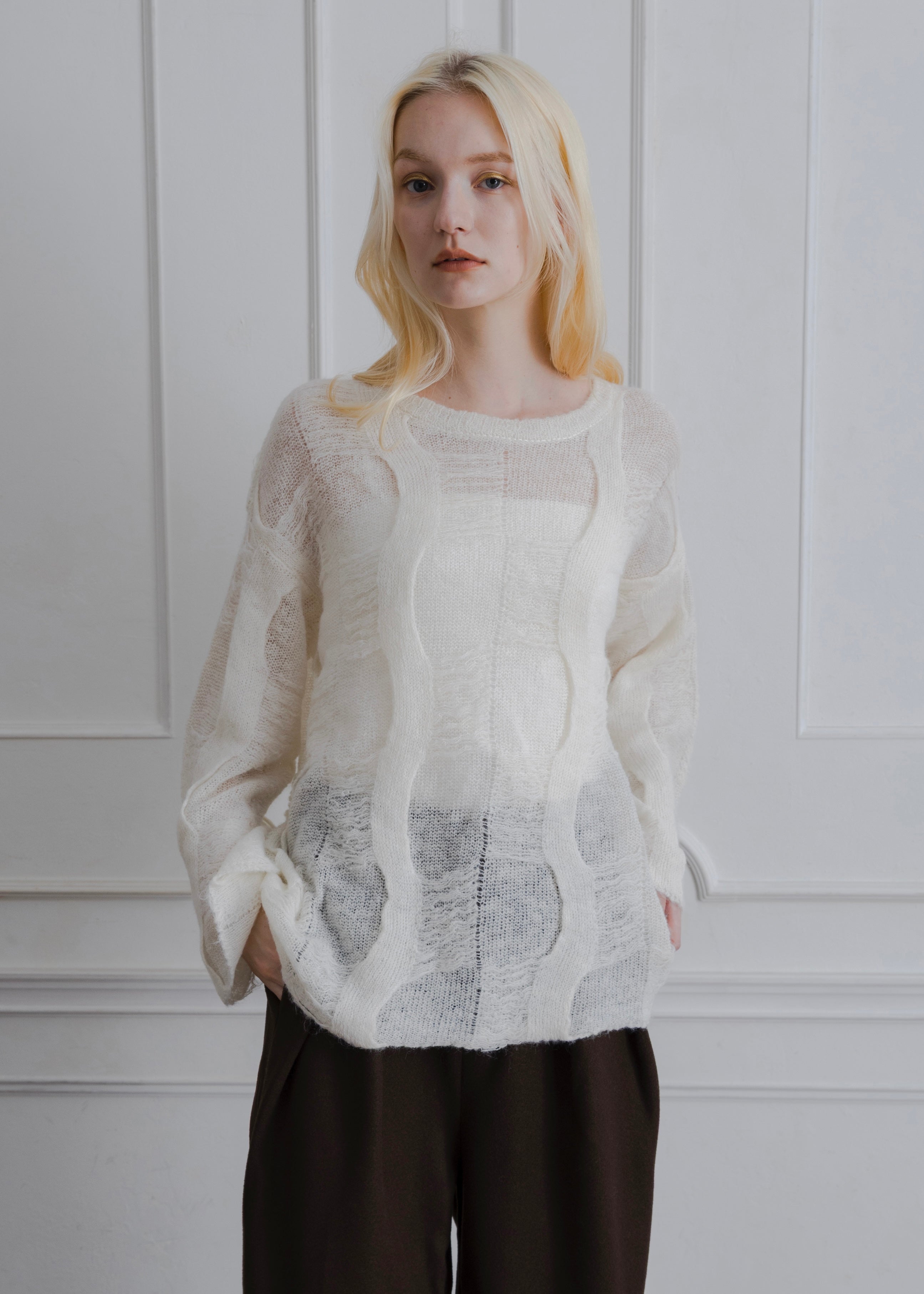 MOHAIR LOW GAUGE KNIT