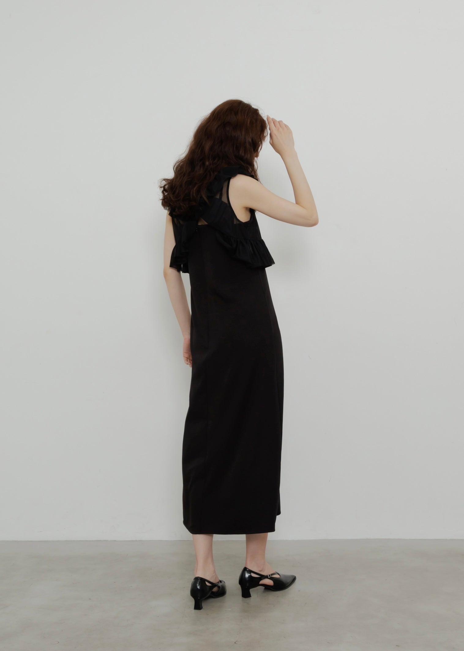 TULLE VEST SET DRESS