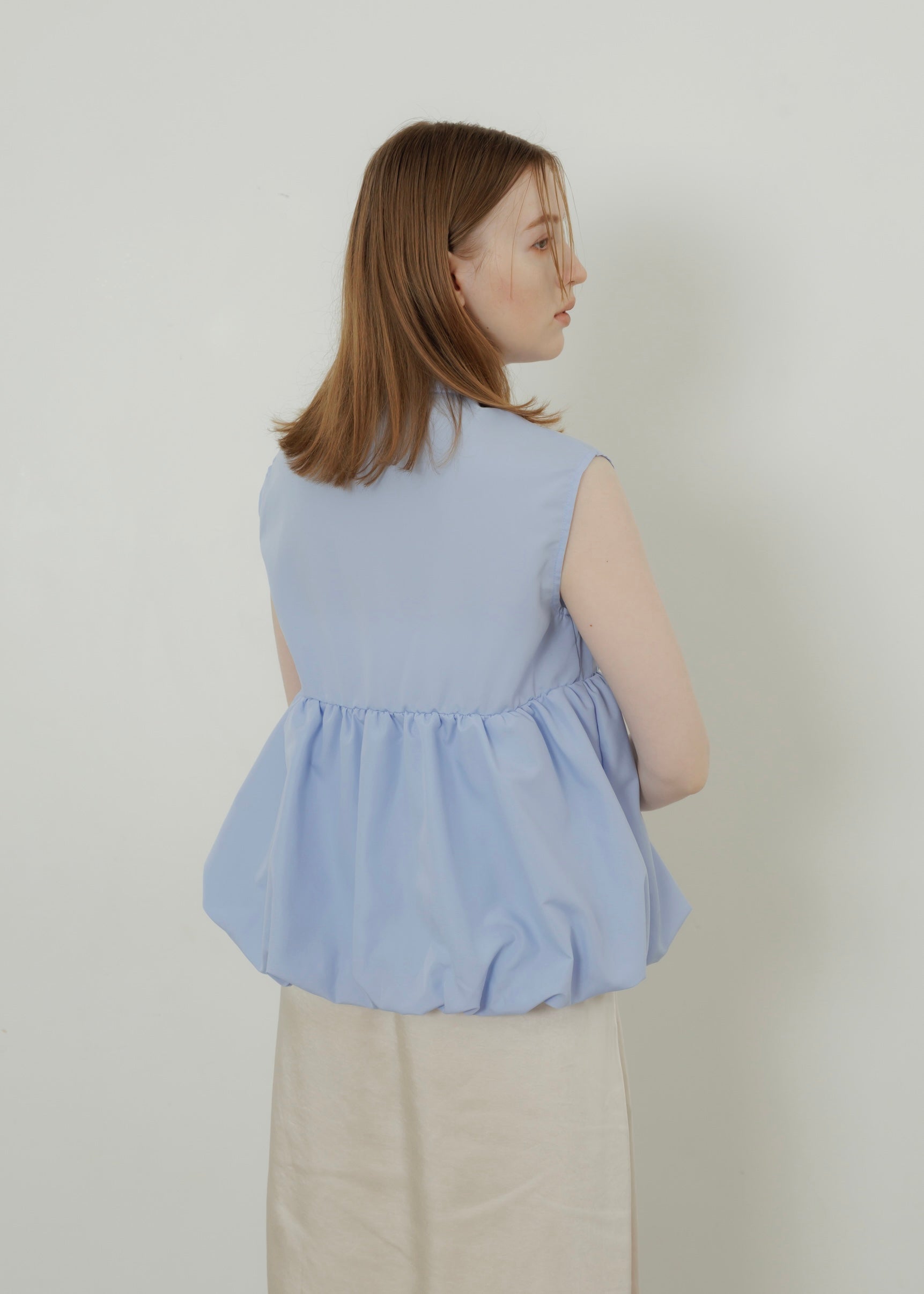 TIERED BALLOON SHIRT