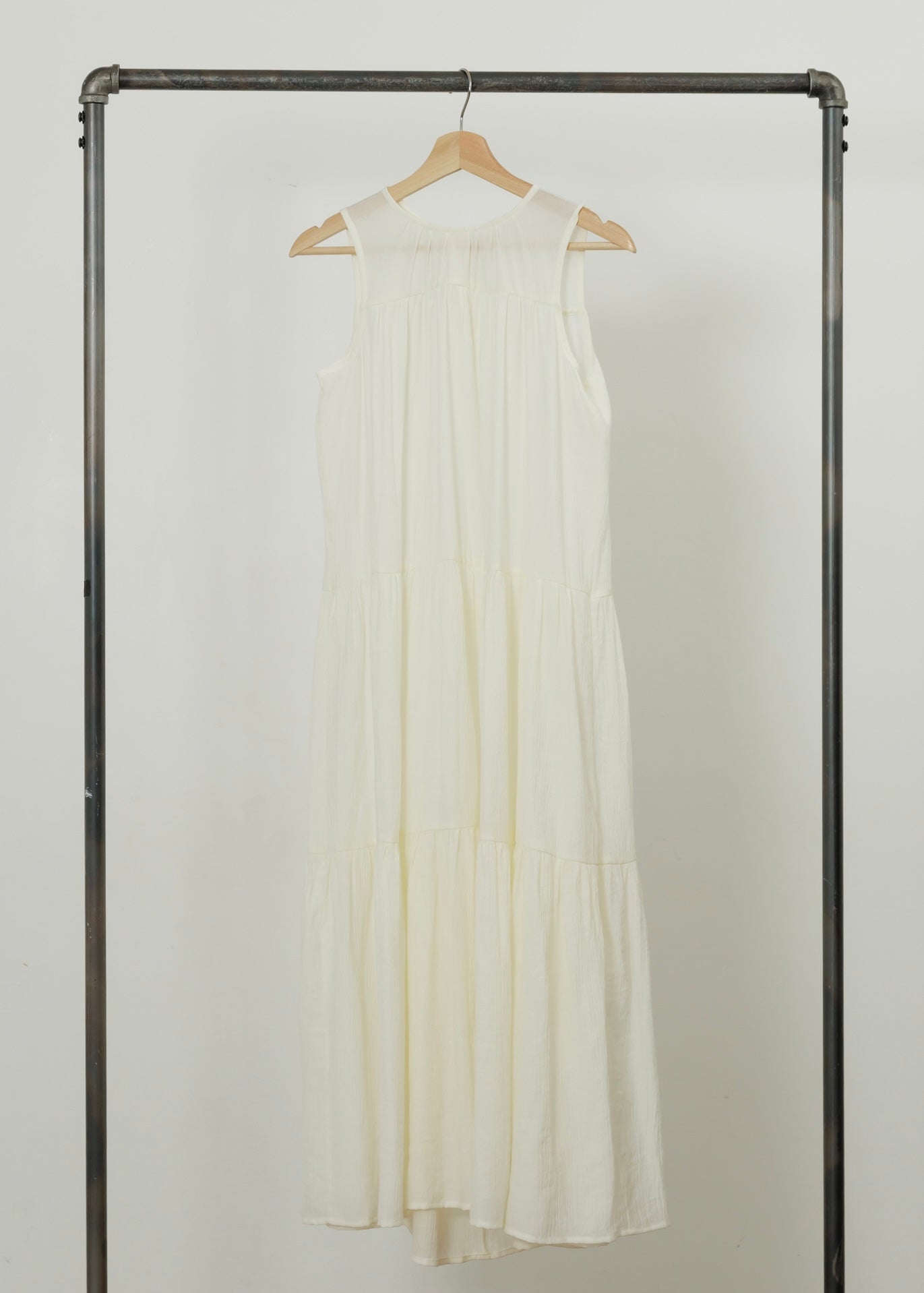 WASHER TIERED DRESS