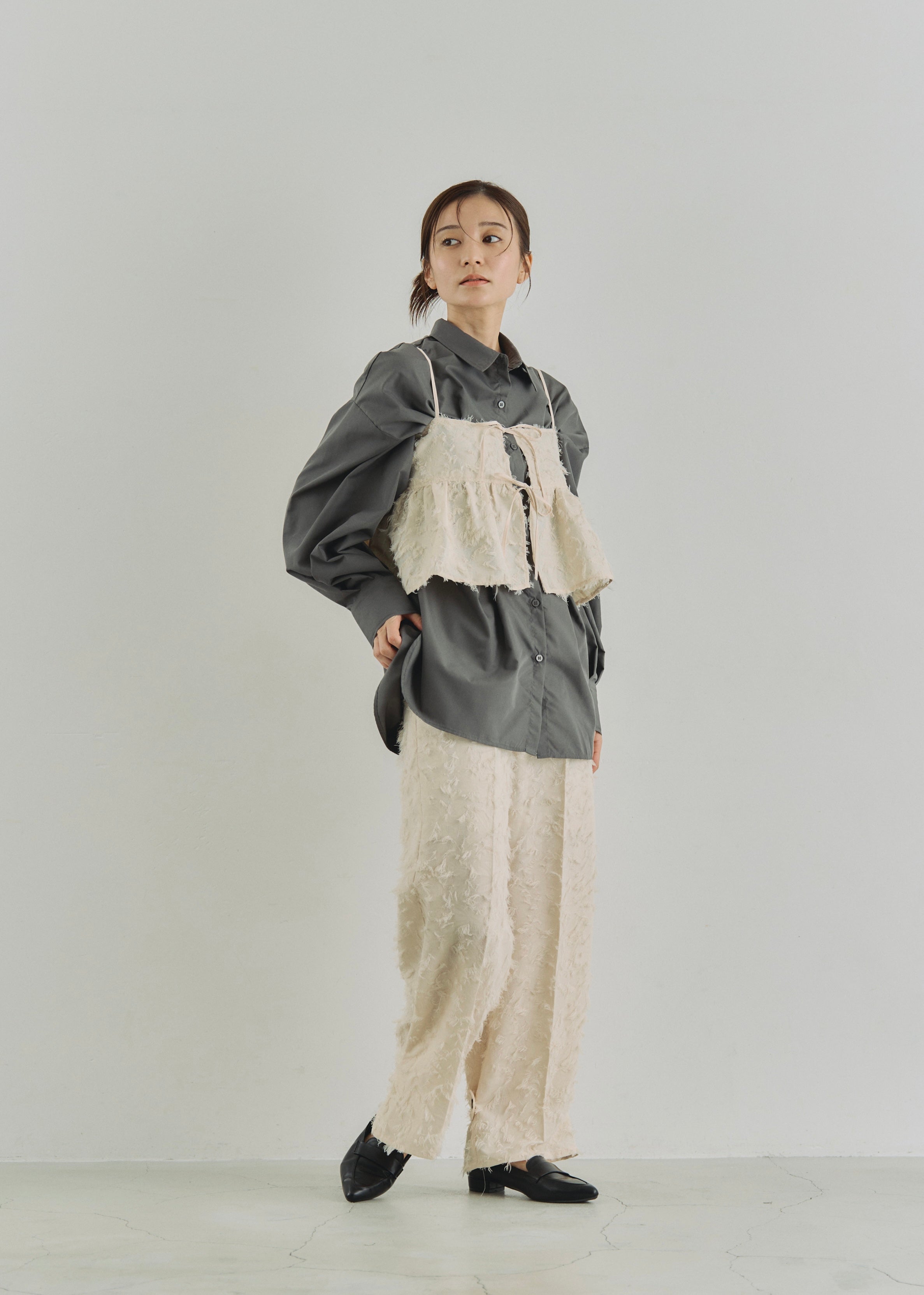 2WAY JACQUARD CAMISOLE