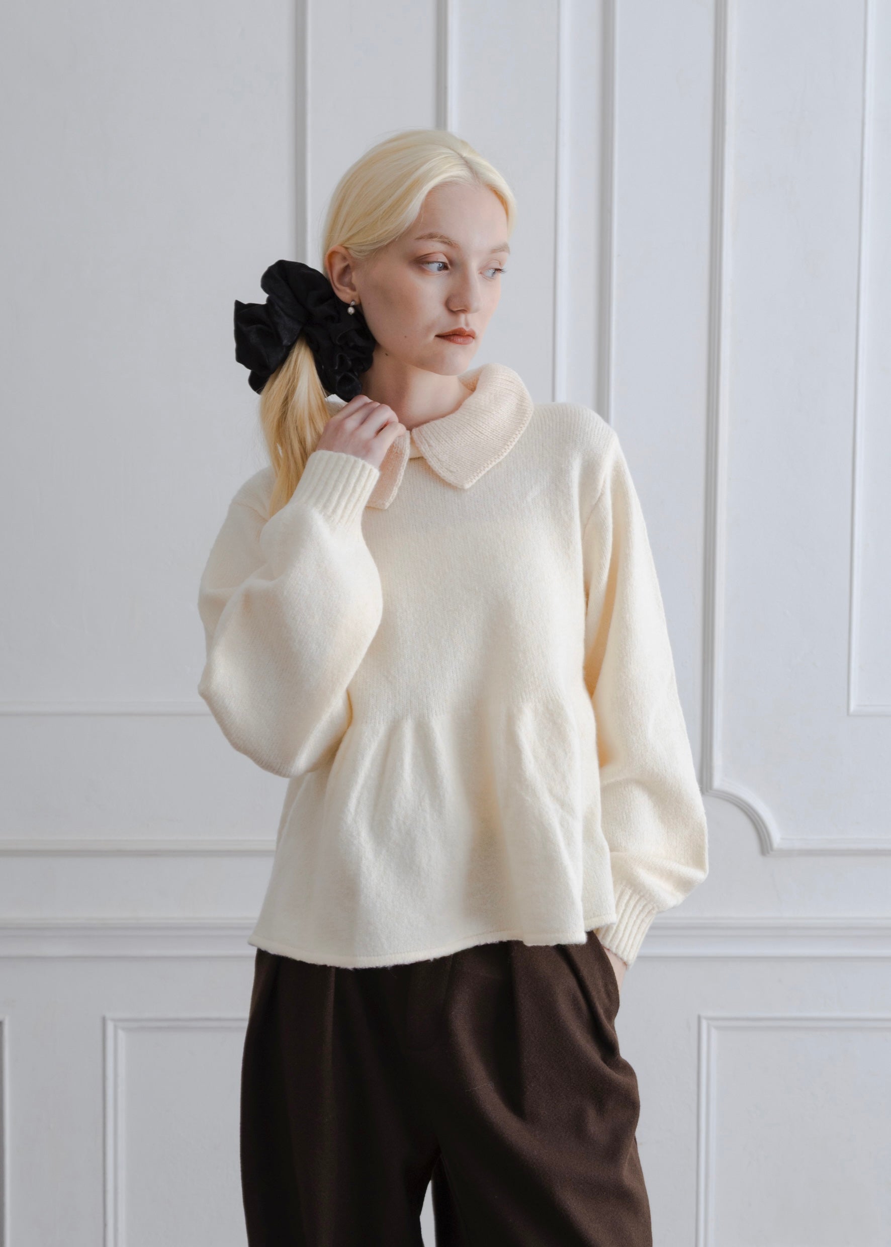 PEPLUM KNIT