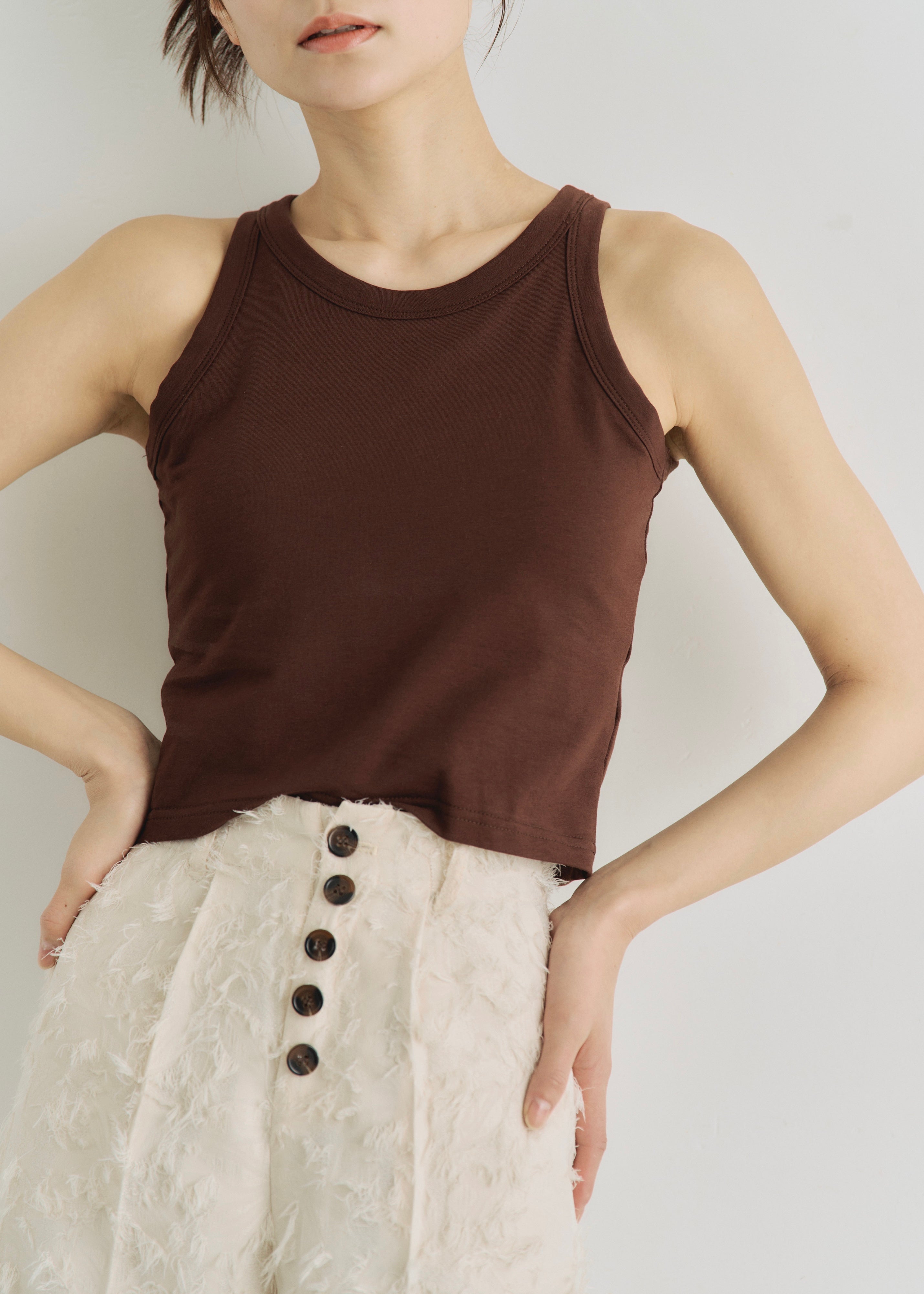 PADDED TANK TOP