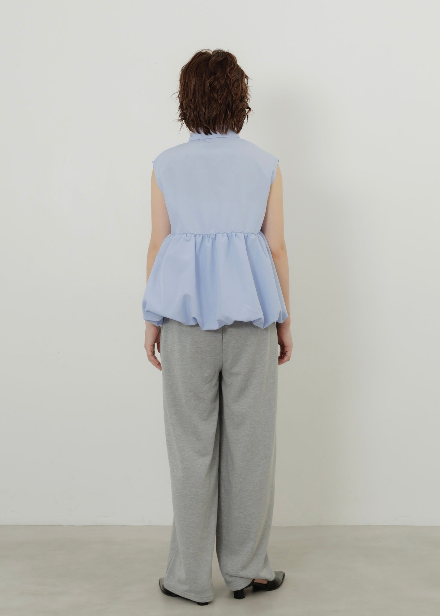 TIERED BALLOON SHIRT