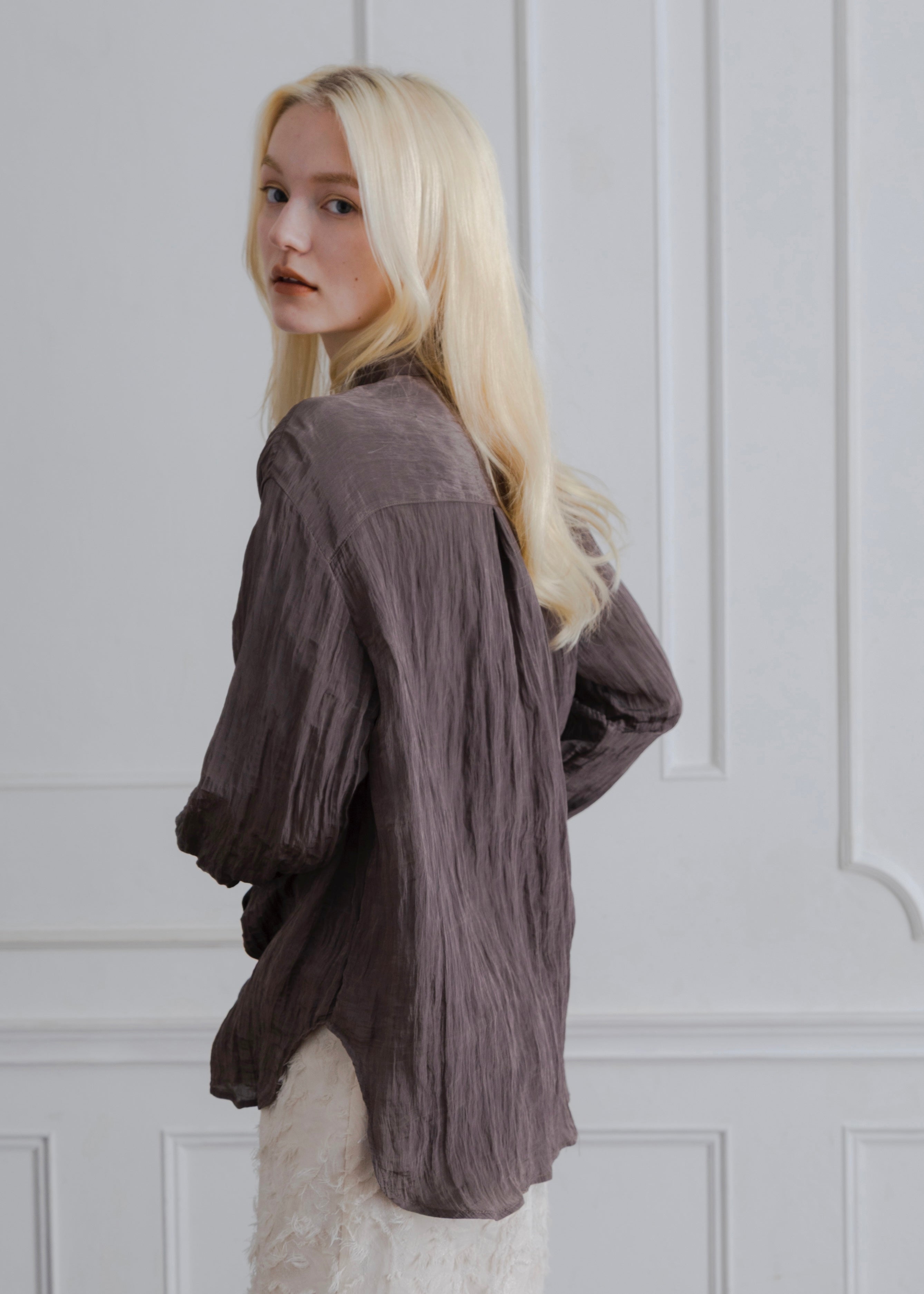 WASHER POPLIN SHIRT