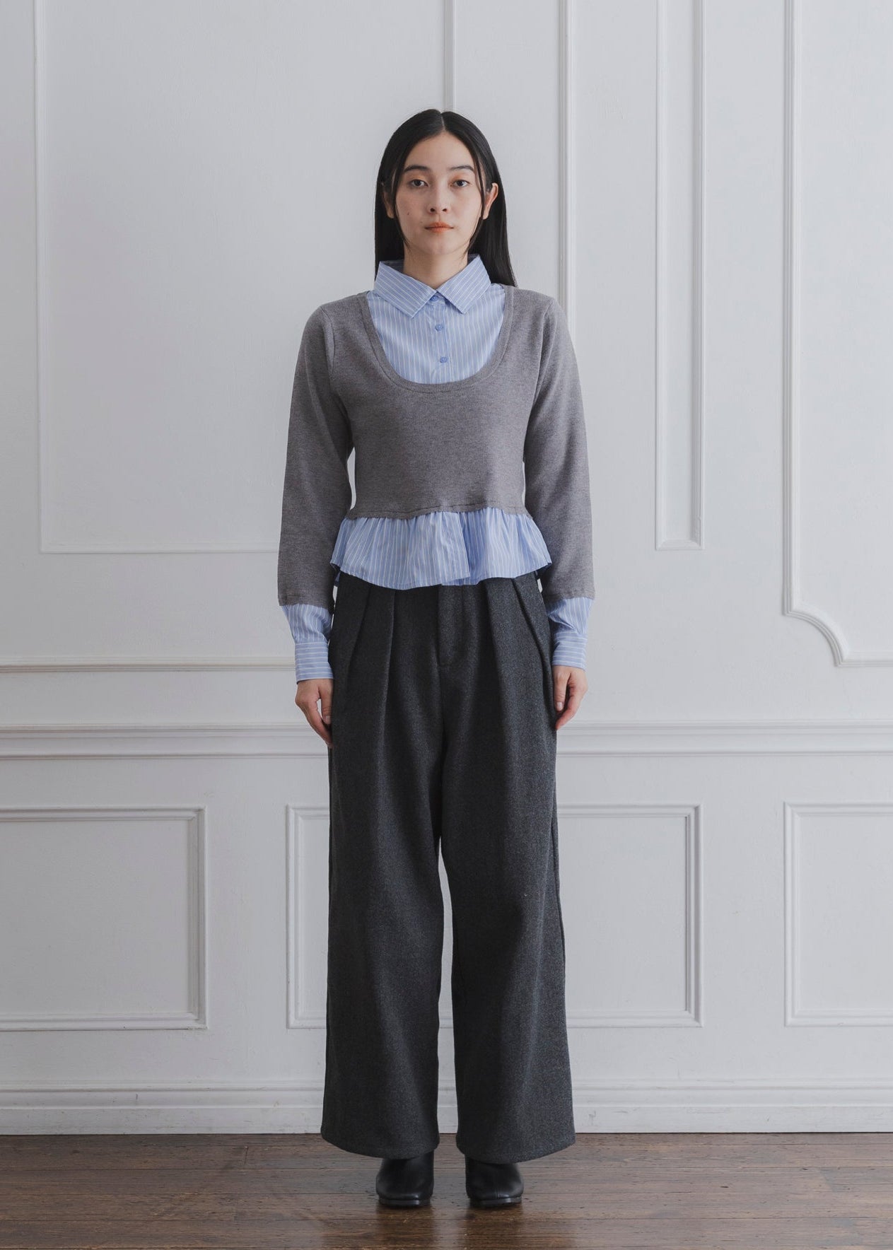 SHIRT DOCKING KNIT PULLOVER