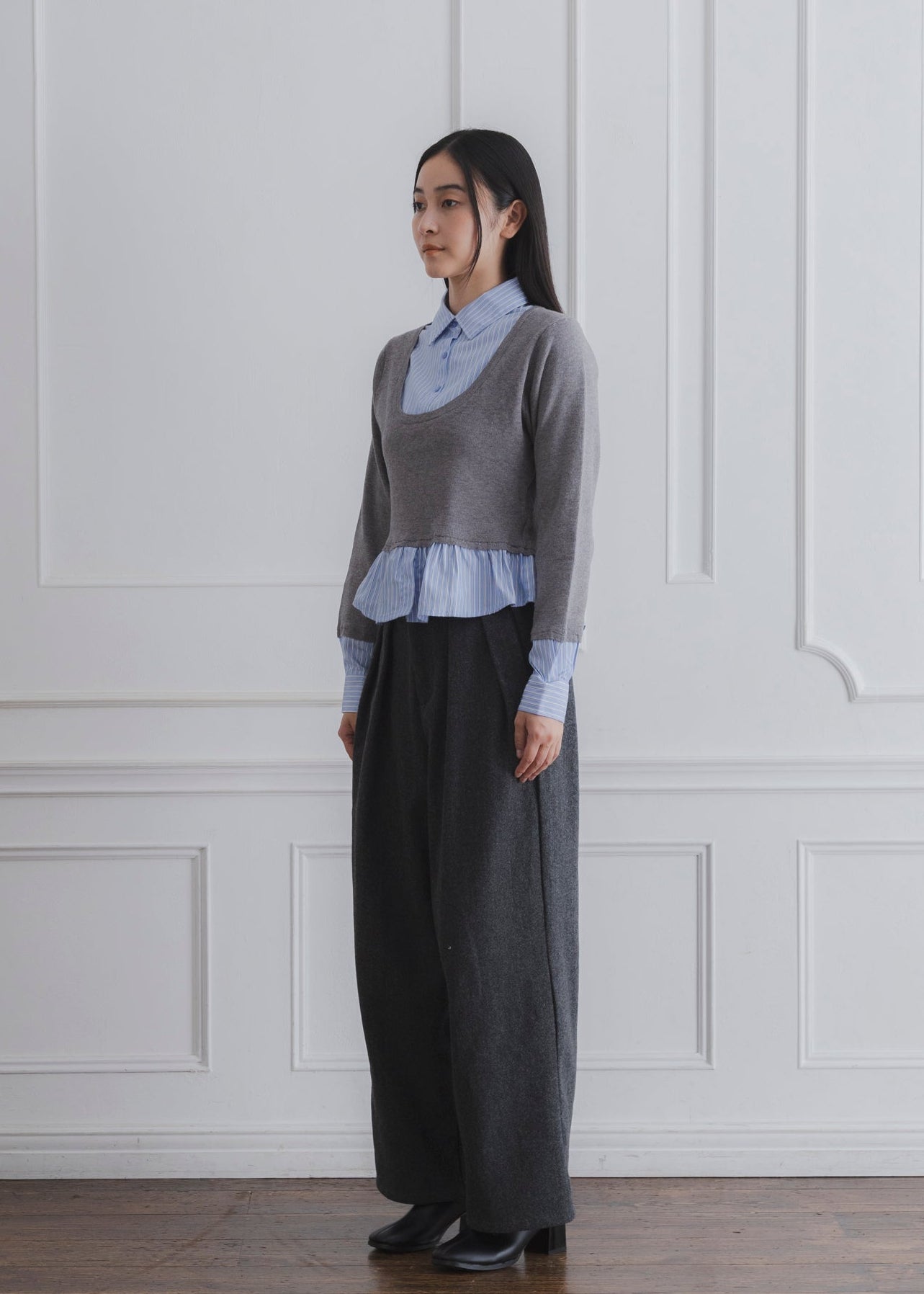 SHIRT DOCKING KNIT PULLOVER