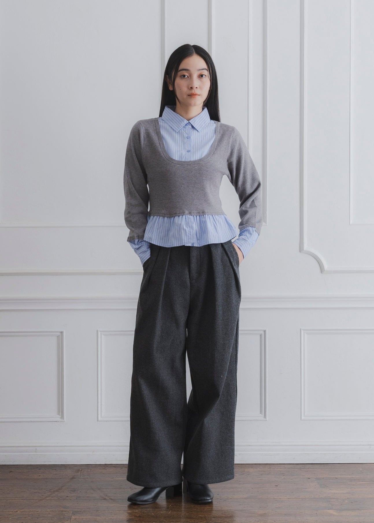 SHIRT DOCKING KNIT PULLOVER