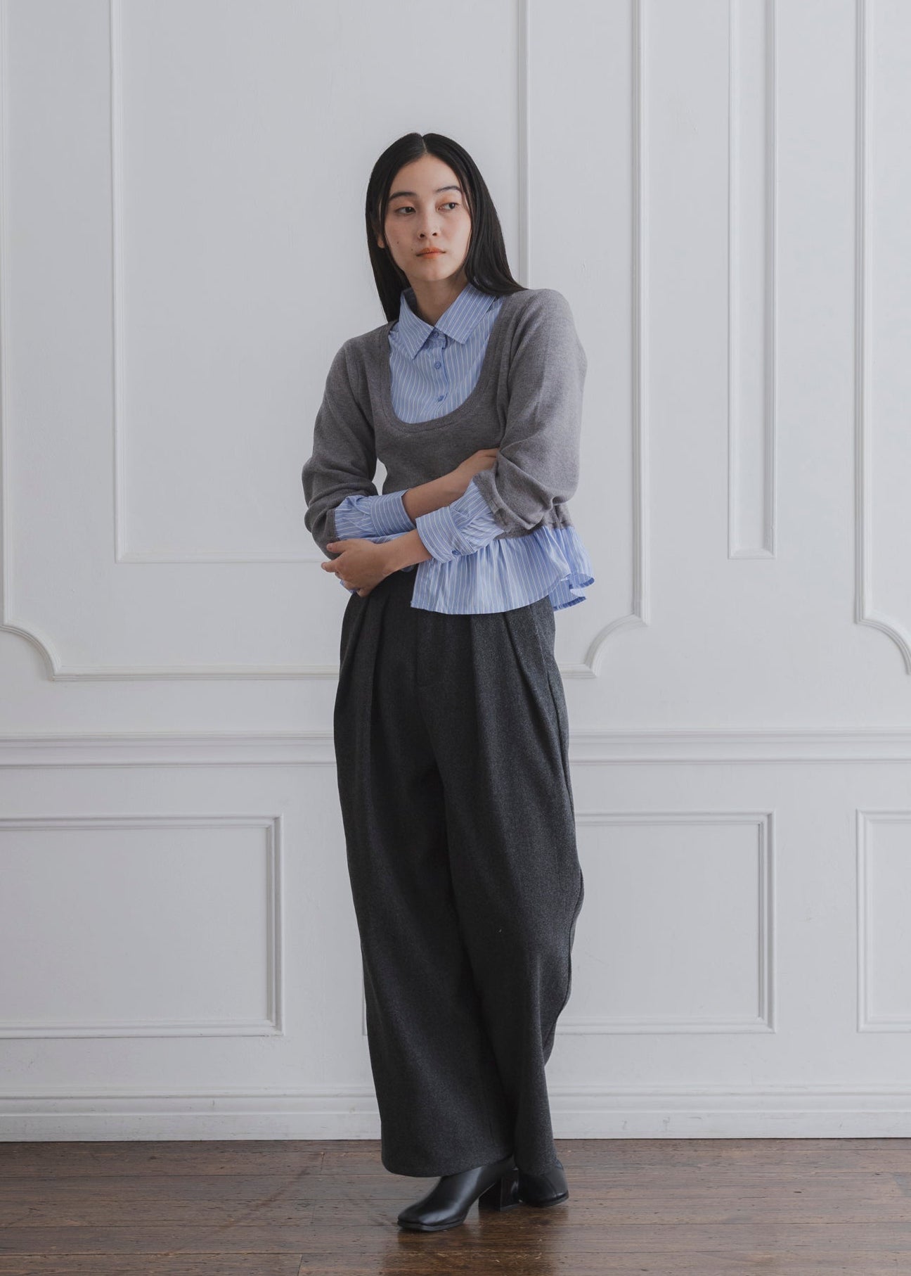 SHIRT DOCKING KNIT PULLOVER