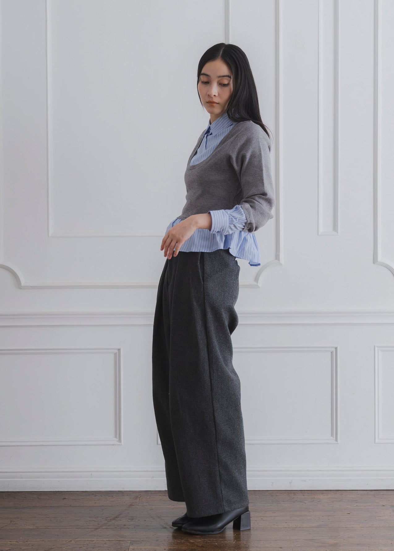 SHIRT DOCKING KNIT PULLOVER