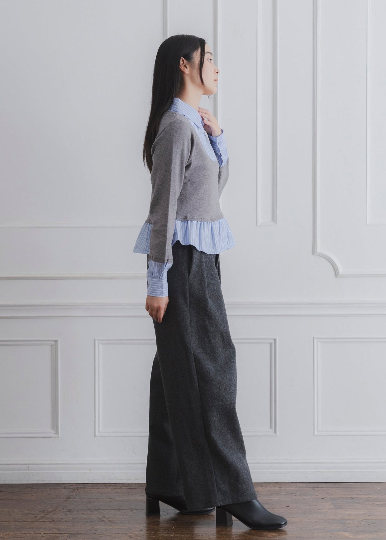 SHIRT DOCKING KNIT PULLOVER