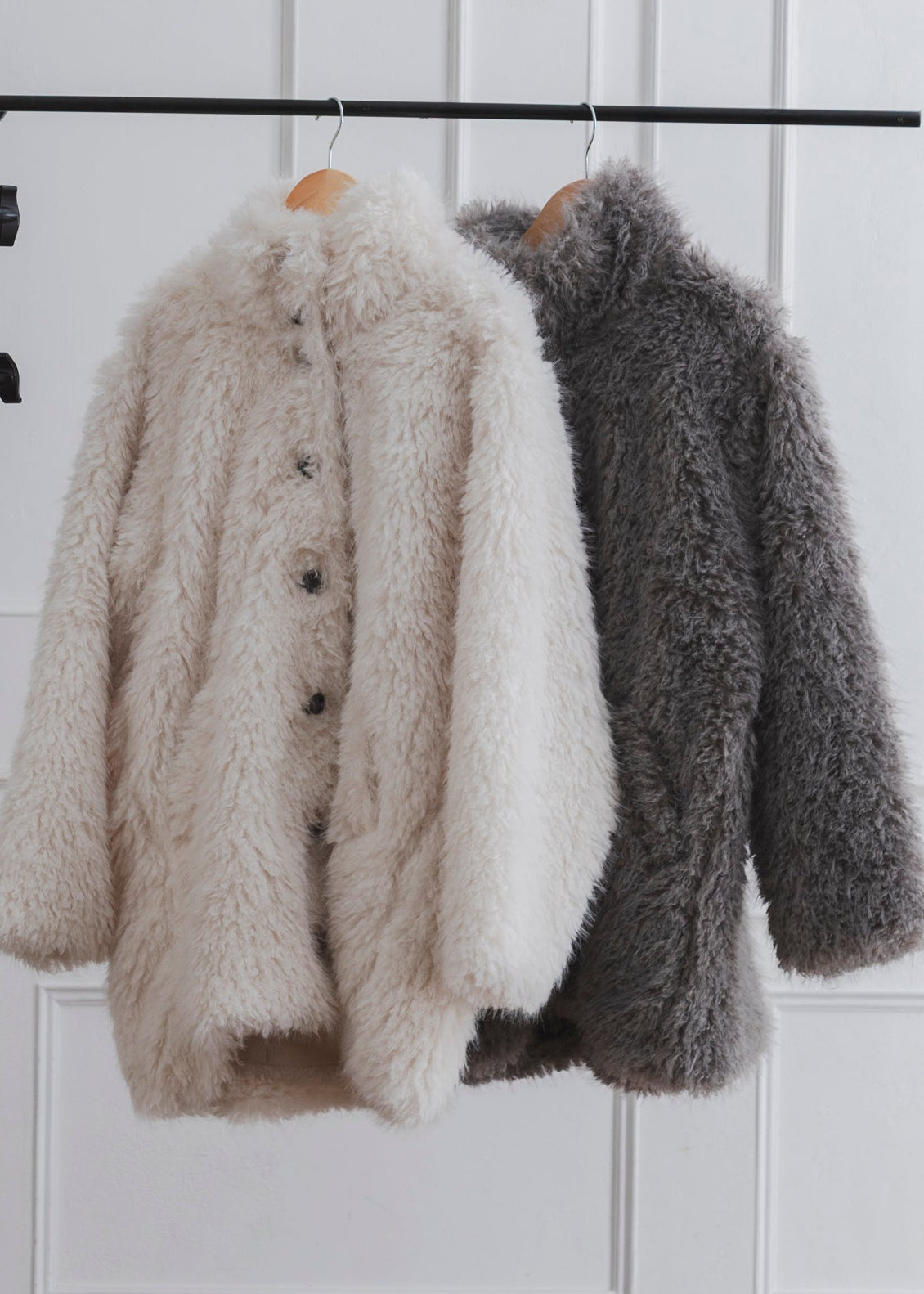 SHAGGY FUR COAT